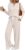 LILLUSORY Womens 2 Piece Lounge Sets Matching Airport Travel Outfits 2026 Spring Clothing Fall Pajamas Sweat Suits Pockets