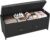 HOMEFORT 41.3″ Shoe Bench with Lift Top Storage, Entryway Bench with Cushioned Seat, Wooden End of Bed Bench, Shoe Cabinet Bench with Hidden Storage Space, for Bedroom, Hallway,Black