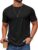 COOFANDY Men’s T Shirt Short Sleeve Cotton Blend T-Shirts Crew Neck Casual Summer Basic Tee Shirts