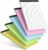 5pcs Small Note Pads 5×8 Notebook College Ruled Legal Pads Color Notepads 5 Pack Study Back Writing Pads 5 x 8 Perforated Narrow Ruled Pads of Paper for School & Office Supplies 30 Sheets/Pack