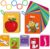 Torlam Toddler Flash Cards Baby Cognitive Flashcards for Kids, Learning Alphabet, Numbers, Shapes & Colors, Animals, First Words, Body Parts, Foods, Preschool Kindergarten Activities Educational Toys