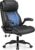 BESTFAIR Ergonomic Office Chair – Desk Computer Chair, Leather High Back Executive Chairs with Adjustable Lumbar Support & Flip Up Arms, Rocking, Black