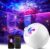 One Fire 360 Lights Galaxy Projector Night Light Projector Star Projector Mothers Day Gifts Teen Girl Gifts for Boys Gift Ideas Women Gifts Birthday Gifts Lava Lamp 15 White Noise+Bluetooth Room Decor