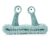 Molain Face Wash Headband, Palm and Snail Spa Hair Bands Makeup Headbands Women Cartoon Cute Coral Fleece Elastic Headband Creative Hair Accessories for Washing Face Shower Sports (Green)