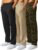 Ultra Performance 3 Pack Mens Sweatpants, Wide Leg Open Bottom Lounge Sweat Pants for Men