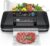 Vacuum Sealer for Food, 10 Modes 95KPa vacuum sealer for Wet/Dry Food, Automatic Food Vacuum Sealer Machine with Double Seal Strip, Built-in Cutter & Roll Storage, Complete Kit with Bags