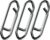 Alwonder 50-Pack Fishing Power Speed Clips, High Strength Stainless Steel Speed Clip for Fishing Lure Quick Change, Freshwater Saltwater Crankbait Popper Lures Quick Snap Connector Tackle