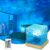 Ocean Wave Projector Light, 16 Colors Havie Cube Lamp, 3D Holographic Water Ripple Lamp with Remote Control, Northern Night Light for Bedroom, Mood Ambient Lighting for Home