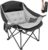 Suteck Oversized Camping Chairs for Adults – Heavy Duty Padded Camping Chair Folding Lawn XL Camp Chair with Cup Holders for Outdoor Sports Beach Fishing, Support to 500 lbs