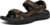 Men’s Leather Athletic Sandals Hiking Shoes EVA Cushion Foam Midsole With Arch support Rugged Durabrasion Rubber Outsole
