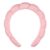Conair Spa Makeup and Face Washing Headband, Pink Bubble Design, 1 Count, Ultra-Absorbent Microfiber Headband for Washing Face, Soft Terry Cloth, No-Squeeze, No-Pull Band Gentle on Hair and Head