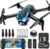 2K HD FPV Drone with Camera for Adults – Altitude Hold, One-Key Takeoff/Landing, 3 Speed Modes, Headless Mode, 2 Batteries, Foldable & Portable, Best Gifts for Beginners, Teen Boys & Girls