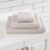 Pine Cone Hill Signature Dove Grey Towel, Washcloth, Grey Solid Pattern
