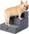 EHEYCIGA Dog Stairs for Small Dogs 13.5″ H, 3-Step Dog Steps for Couch Sofa and Chair, Pet Steps for Medium Cats, Non-Slip Balanced Pet Ramp Indoor, Grey